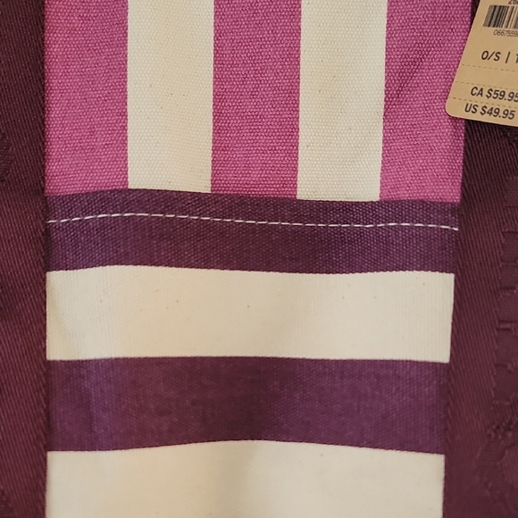 Pink By Victoria's Secret Chic Striped Tote Bag - Picture 5 of 10